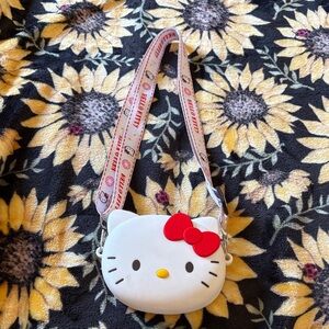 Hello Kitty Red and White Kids Shoulder Bag